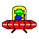 UFO Test: Display Persistence Demo